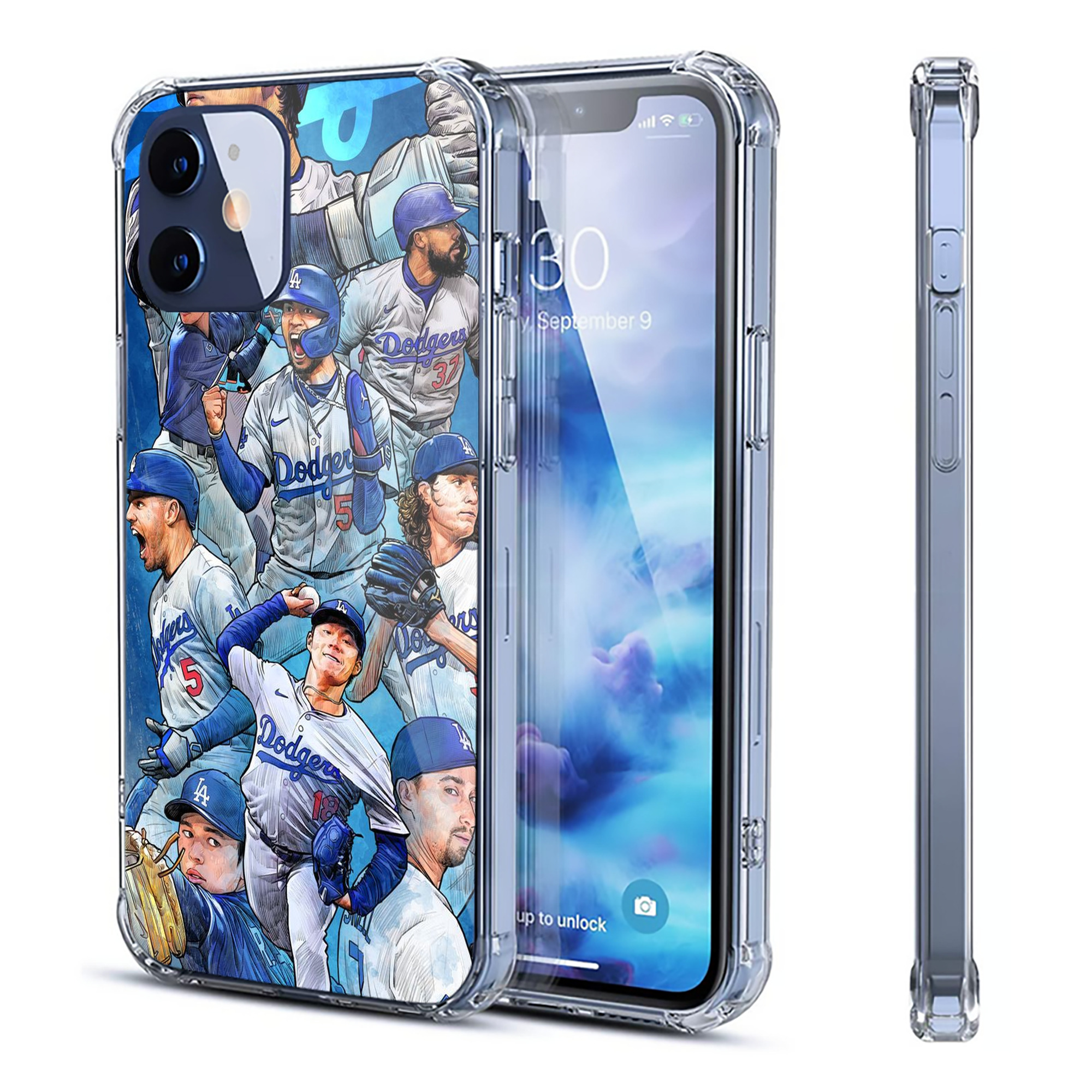  Clear IPhone 12 Case – Soft TPU With UV Print – Enhanced Drop Protection, Precise Fit, Anti-Fingerprint, Customizable Design, Scratch-Resistant, Yellow-Resistant